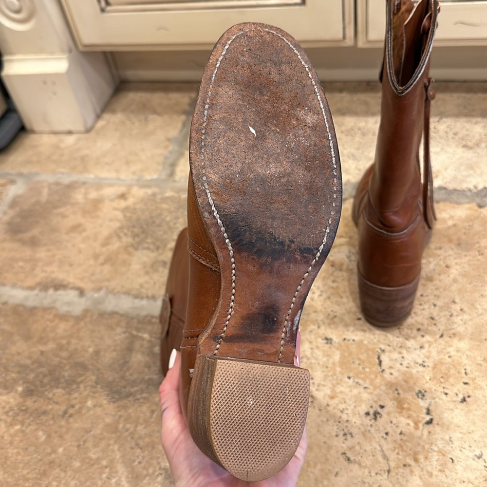 Woman’s vintage leather boot size 6&1/2 - miss capezio - Picture 5 of 5